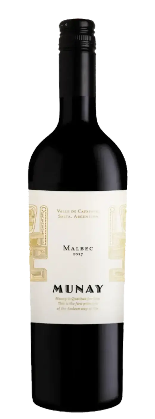 Bottle of Munay Malbec